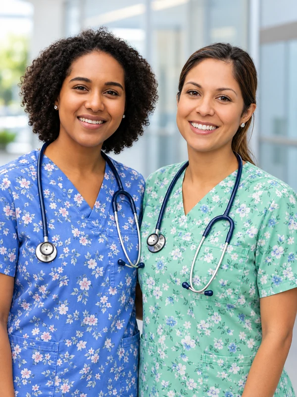 CNA student practicing patient care in Maryland