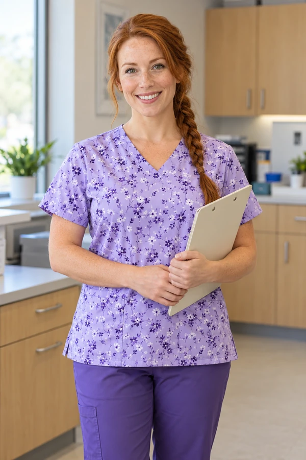 CNA student practicing patient care in Nebraska