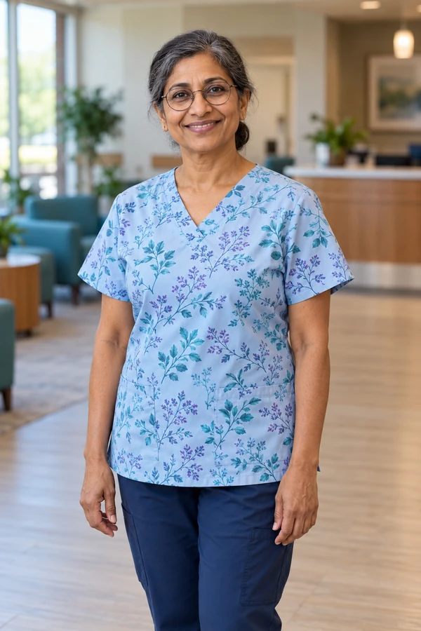CNA student practicing patient care in New Mexico