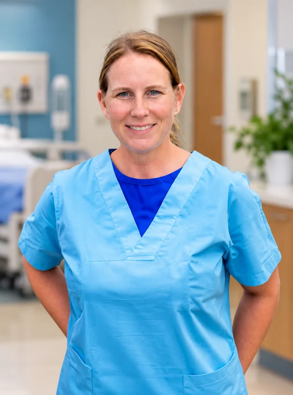 CNA student practicing patient care in North Dakota
